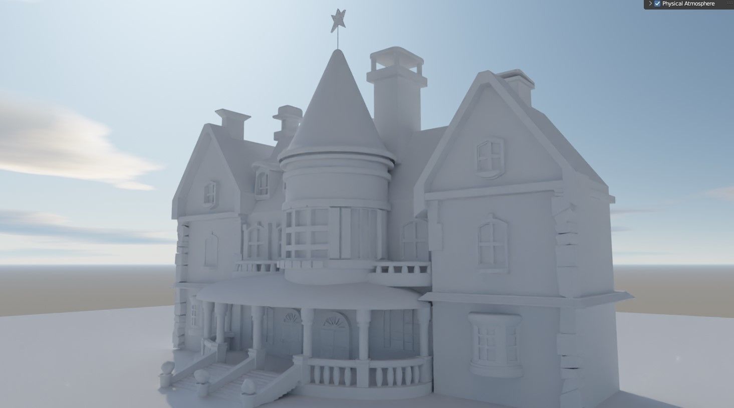 Cartoon Fantasy 4 Low-poly 3D model_20