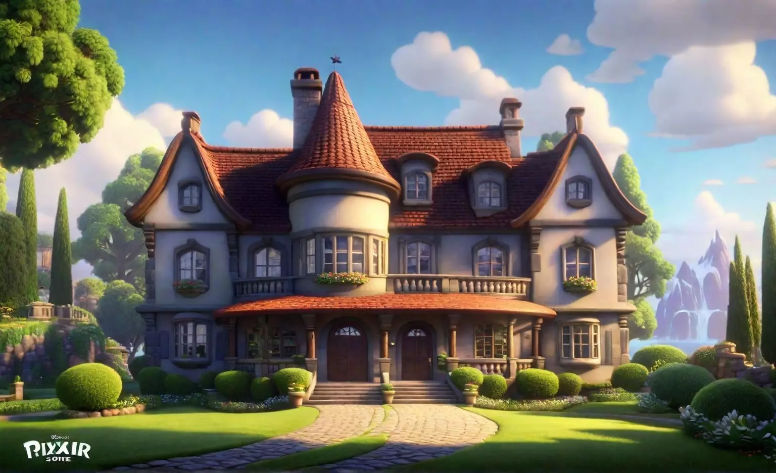 Cartoon Fantasy 4 Low-poly 3D model_0