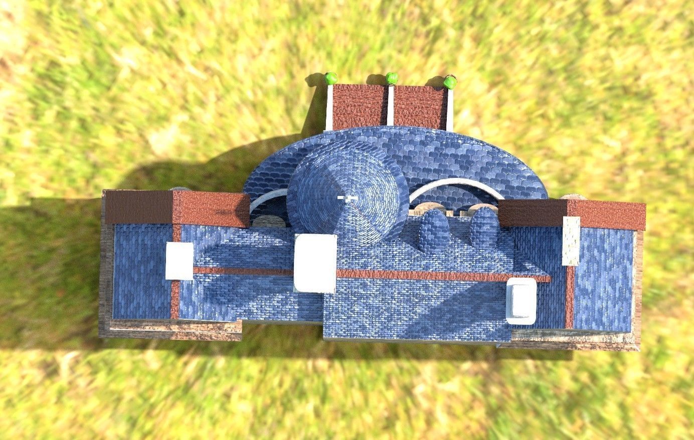 Cartoon Fantasy 4 Low-poly 3D model_4