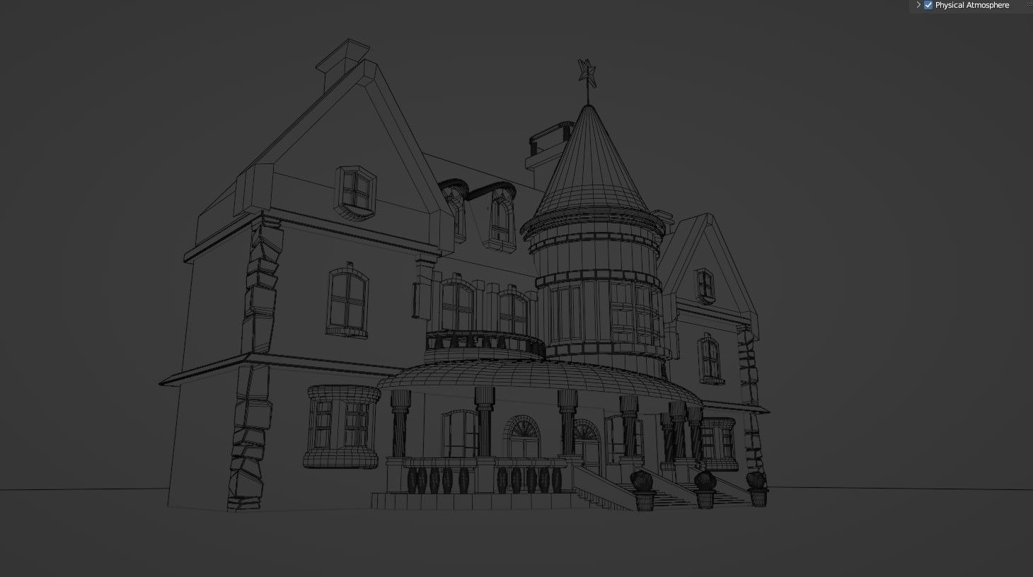 Cartoon Fantasy 4 Low-poly 3D model_28