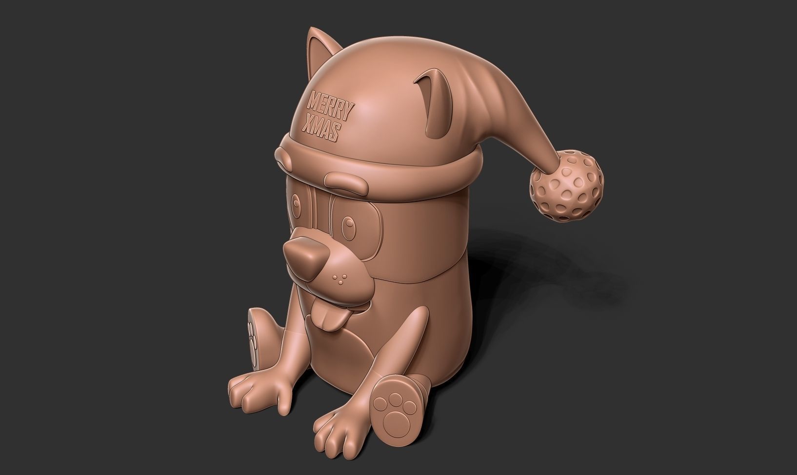 Dog Bluey 3D print model_13