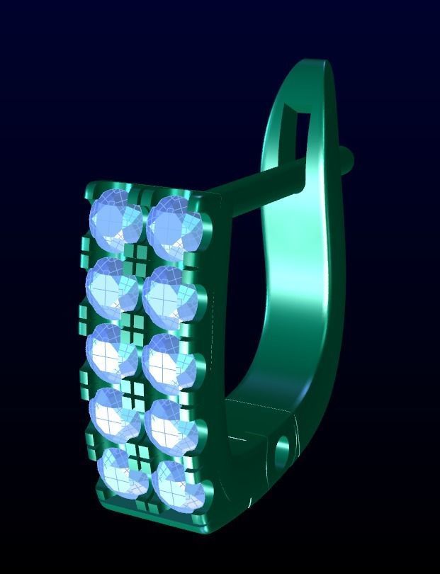 Free earrings Free 3D print model_6