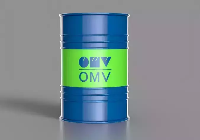 Realistic OMV Barrel 3D Mode Low-poly 3D model