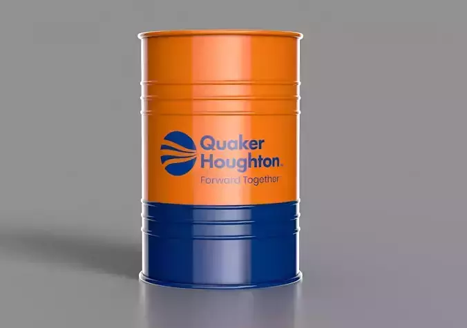Realistic Quaker Houghton Barrel 3D Model Low-poly 3D model