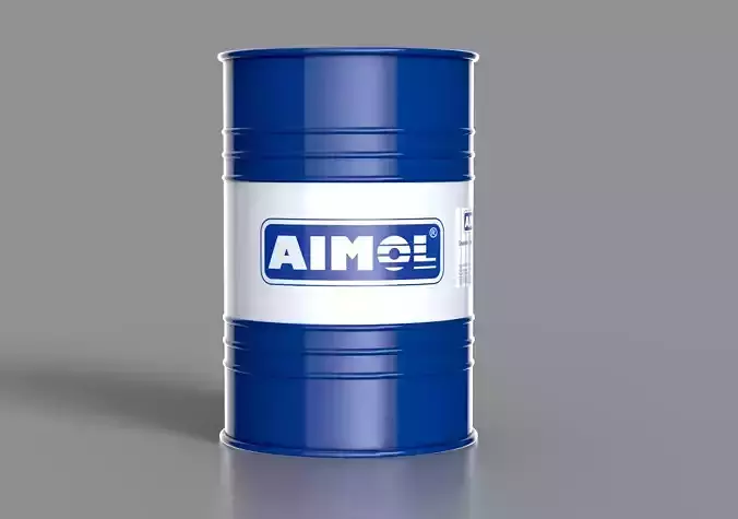 Realistic Aimol Barrel 3D Model Low-poly 3D model