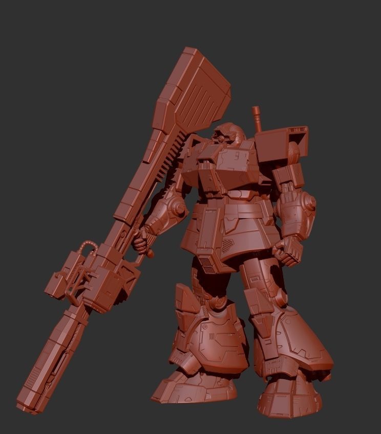 MS-09 DOM 3D print model_13