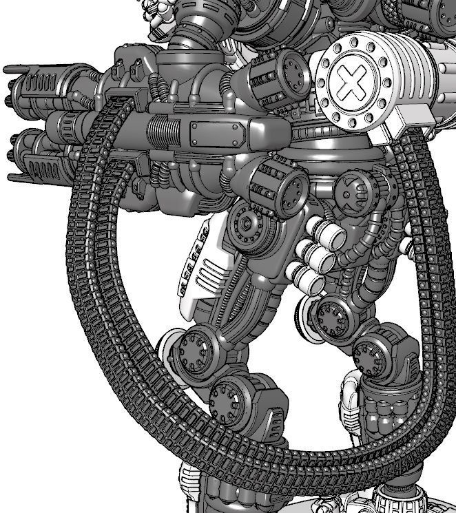 The Full Cervantes-All Armor Weapons and Upgrades-Forever 3D print model_67