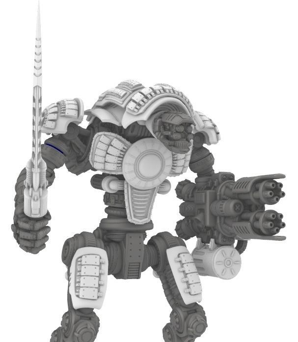 The Full Cervantes-All Armor Weapons and Upgrades-Forever 3D print model_61