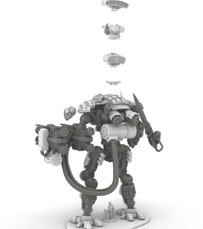 The Full Cervantes-All Armor Weapons and Upgrades-Forever 3D print model_32