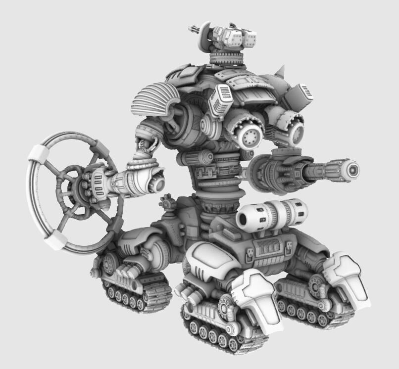 The Full Cervantes-All Armor Weapons and Upgrades-Forever 3D print model_87