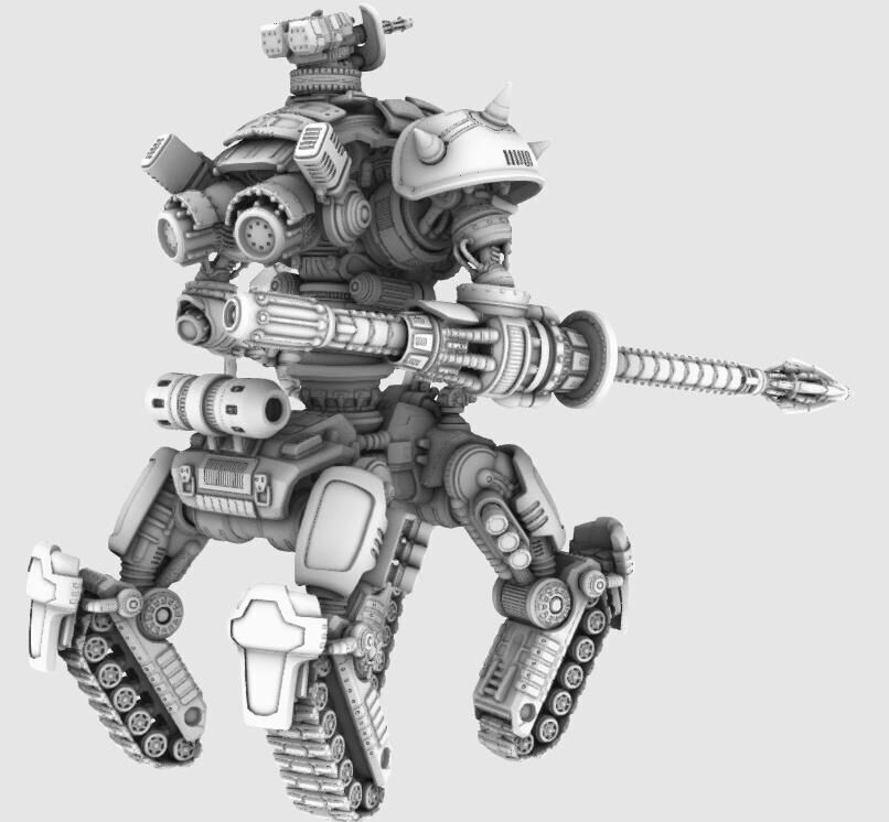 The Full Cervantes-All Armor Weapons and Upgrades-Forever 3D print model_84