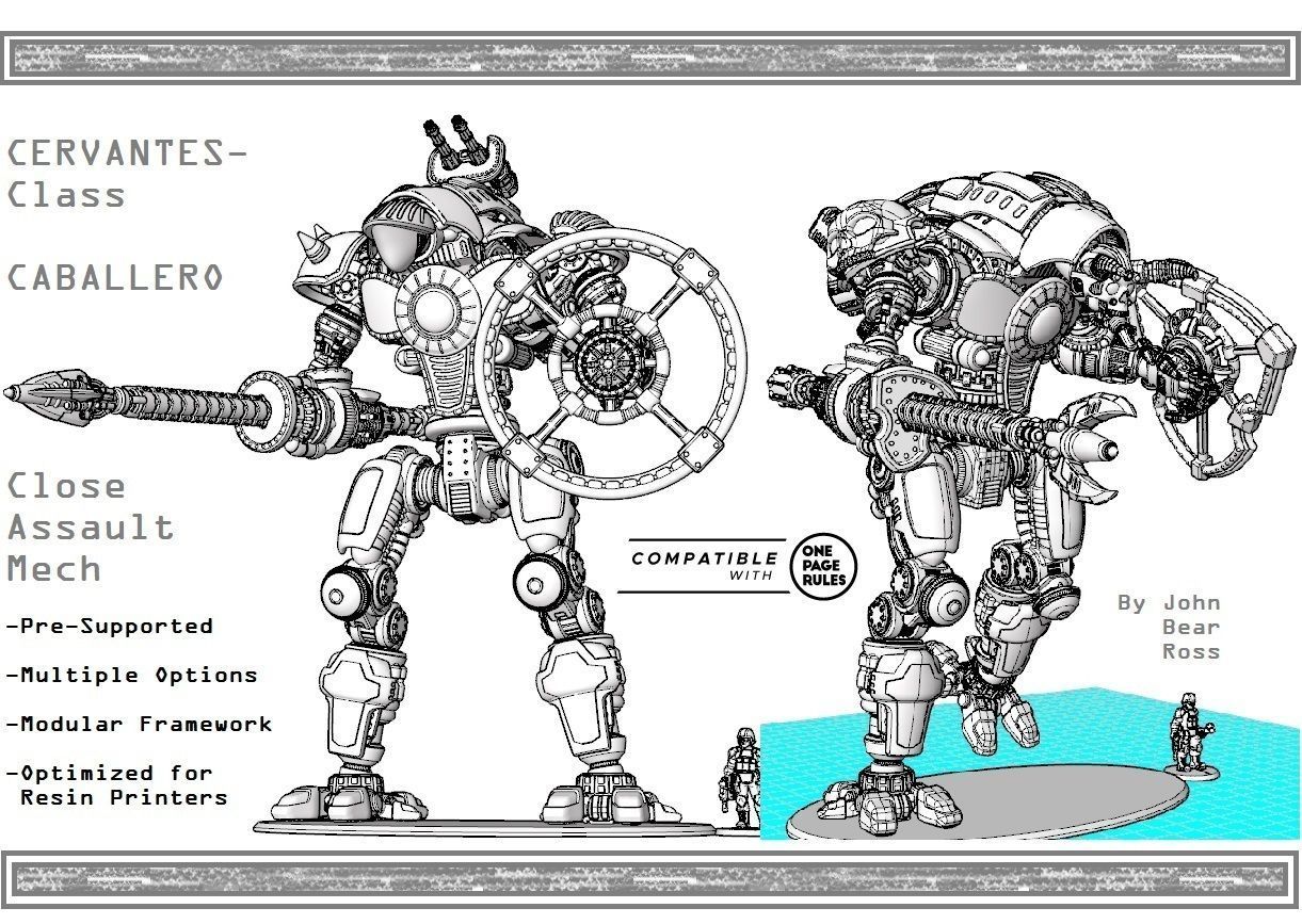 The Full Cervantes-All Armor Weapons and Upgrades-Forever 3D print model_1