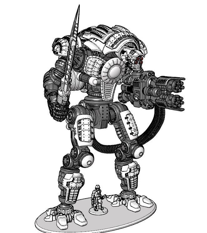 The Full Cervantes-All Armor Weapons and Upgrades-Forever 3D print model_41