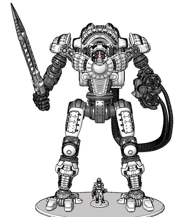 The Full Cervantes-All Armor Weapons and Upgrades-Forever 3D print model_46