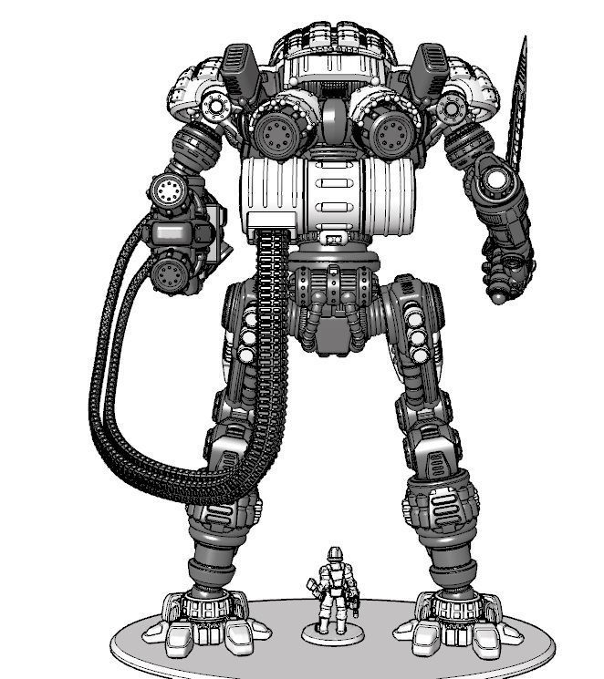 The Full Cervantes-All Armor Weapons and Upgrades-Forever 3D print model_42