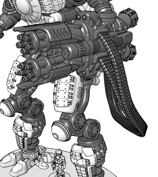 The Full Cervantes-All Armor Weapons and Upgrades-Forever 3D print model_51