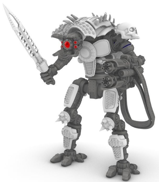 The Full Cervantes-All Armor Weapons and Upgrades-Forever 3D print model_66