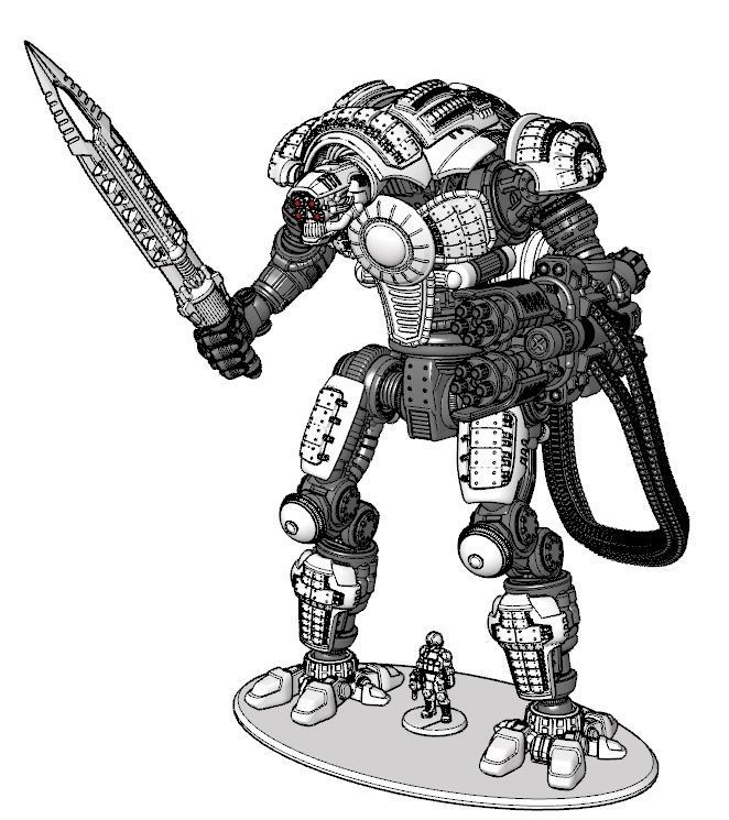 The Full Cervantes-All Armor Weapons and Upgrades-Forever 3D print model_40