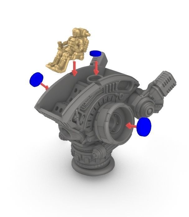The Full Cervantes-All Armor Weapons and Upgrades-Forever 3D print model_53