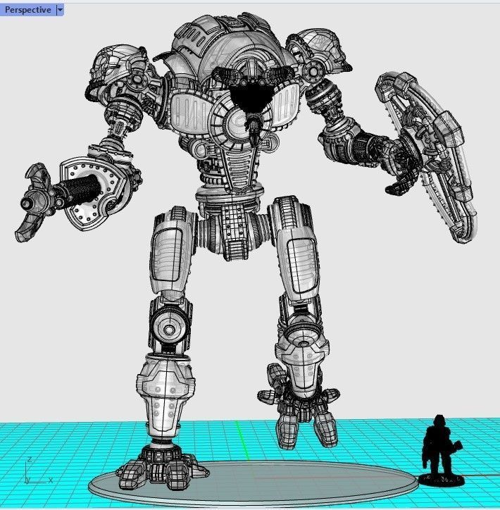 The Full Cervantes-All Armor Weapons and Upgrades-Forever 3D print model_12