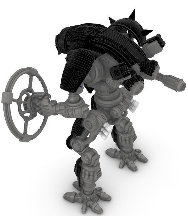The Full Cervantes-All Armor Weapons and Upgrades-Forever 3D print model_69