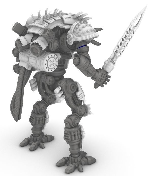 The Full Cervantes-All Armor Weapons and Upgrades-Forever 3D print model_62