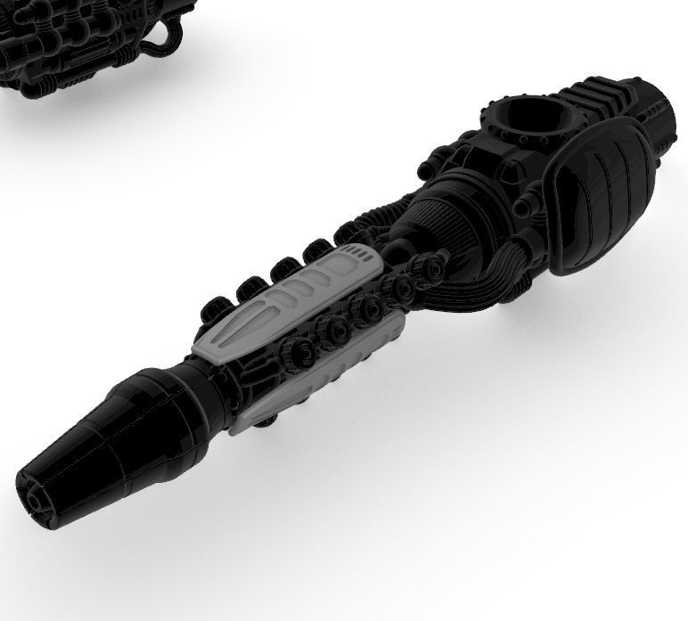 The Full Cervantes-All Armor Weapons and Upgrades-Forever 3D print model_79