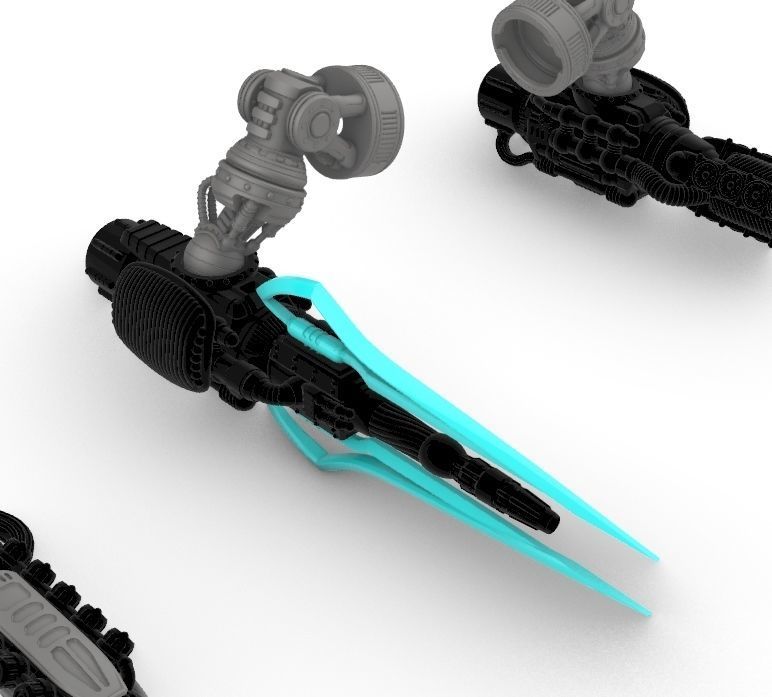 The Full Cervantes-All Armor Weapons and Upgrades-Forever 3D print model_83