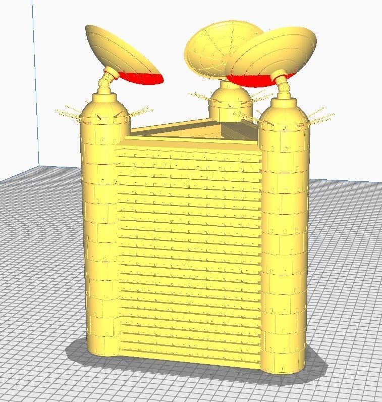Conan Triangle Tower 3D print model_21