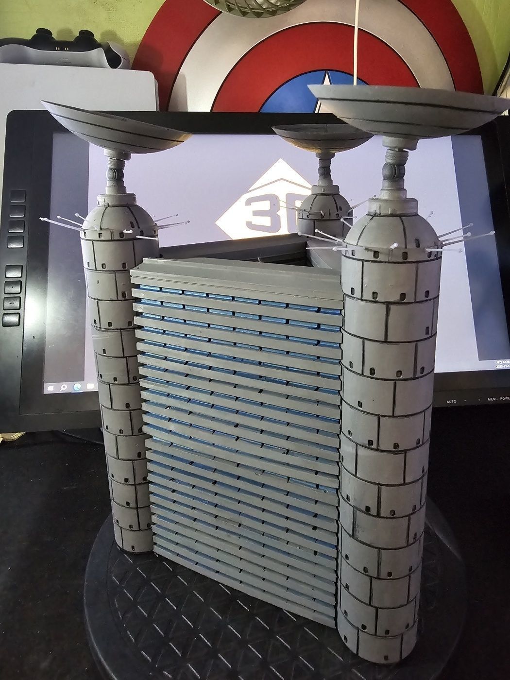 Conan Triangle Tower 3D print model_9