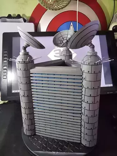 Conan Triangle Tower 3D print model