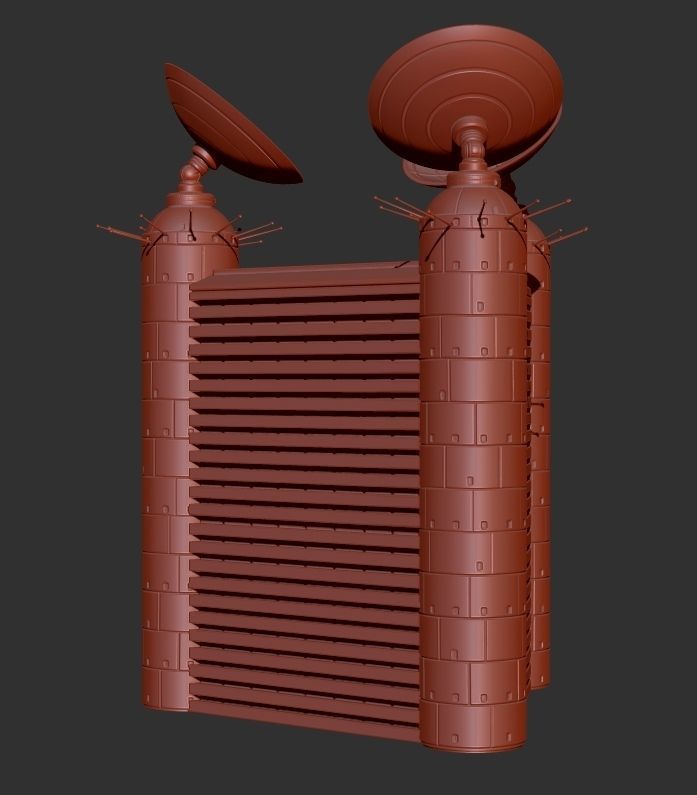 Conan Triangle Tower 3D print model_15