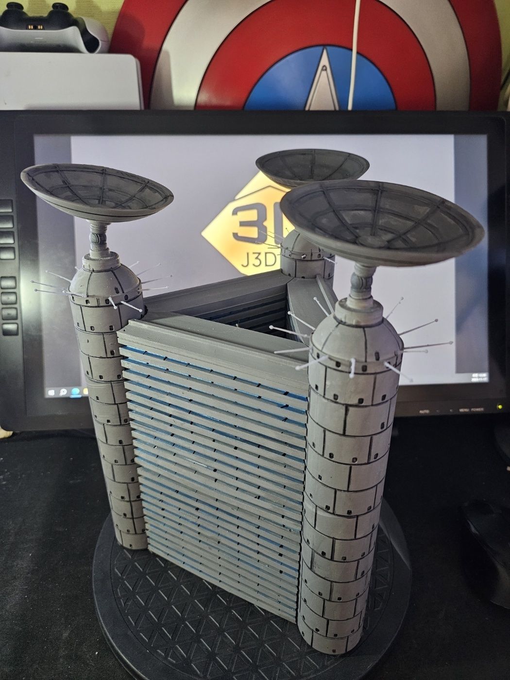 Conan Triangle Tower 3D print model_10
