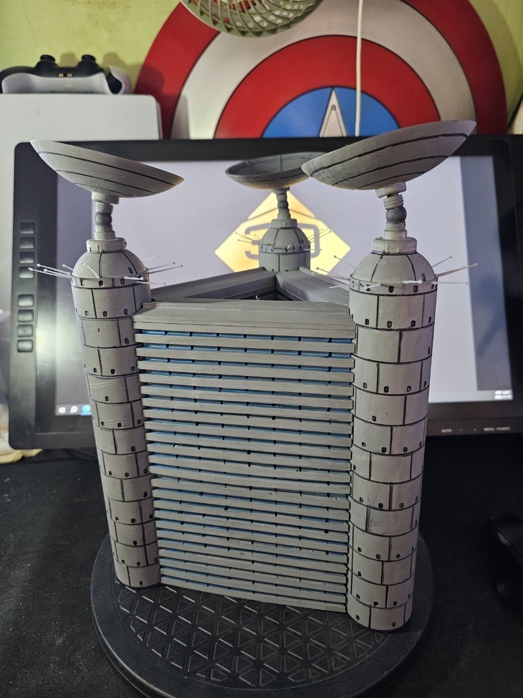 Conan Triangle Tower 3D print model_5