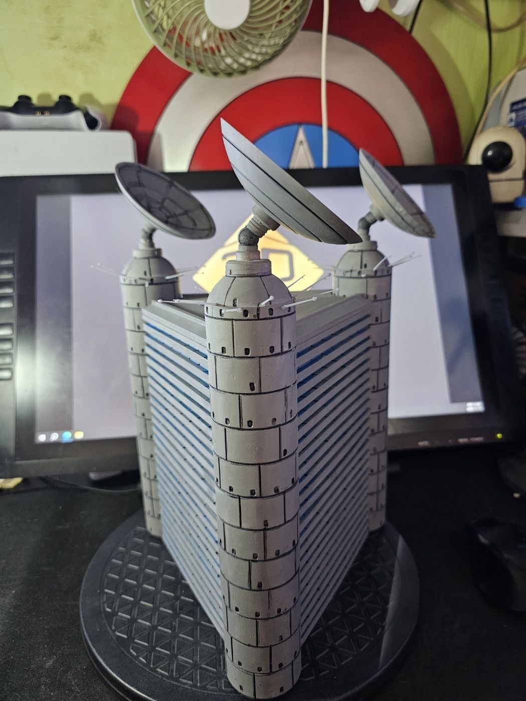 Conan Triangle Tower 3D print model_3