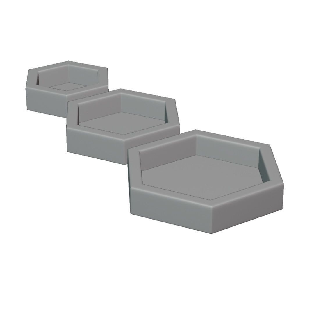 Jewelry Stand Vol 1-5 3D print model 3D print model_7