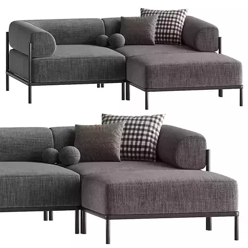 NOAH LIVING Sofa with chaise longue