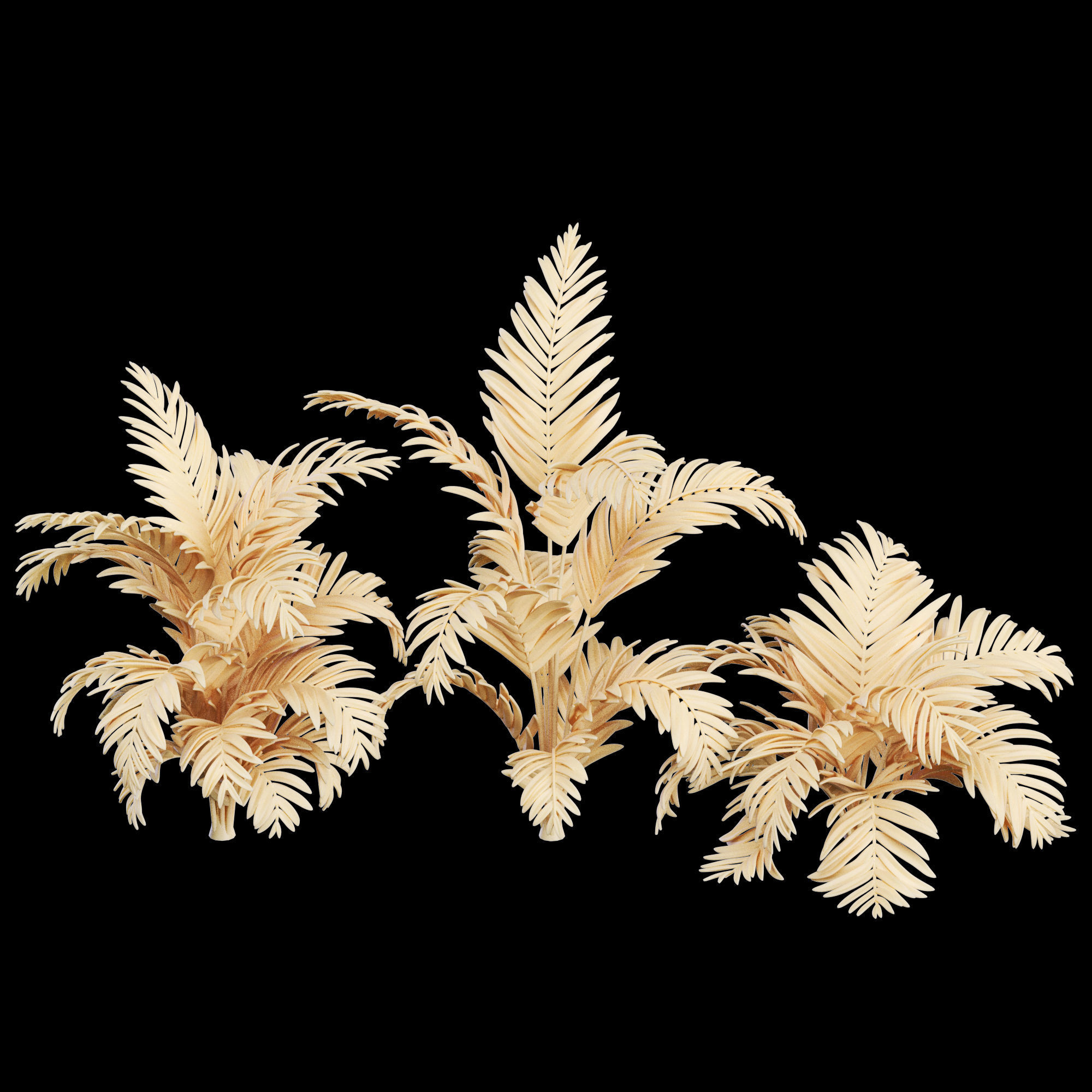 3dprint Plant 02 Palm 3D print model_2