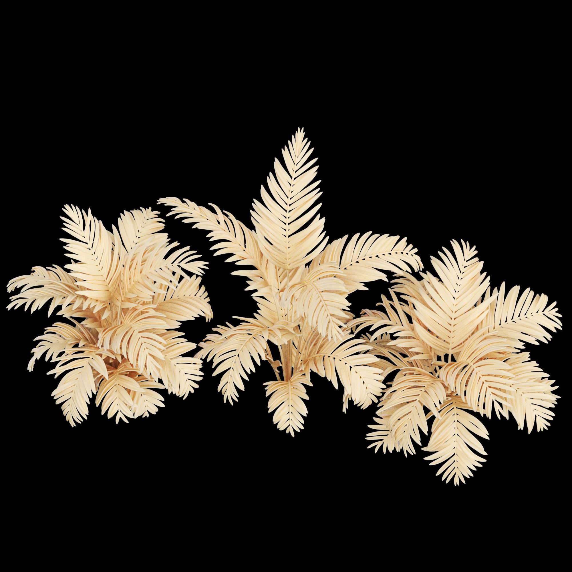 3dprint Plant 02 Palm 3D print model_3