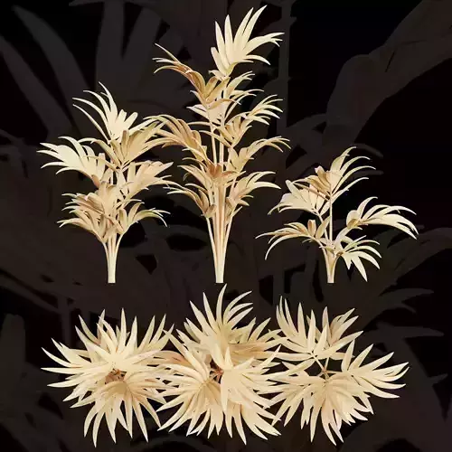 3dprint Plant 04 Kentia 3D print model