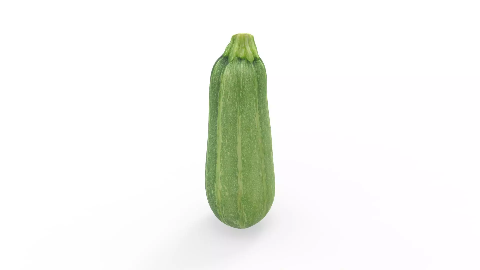 Zucchini low poly v001 Low-poly 3D model