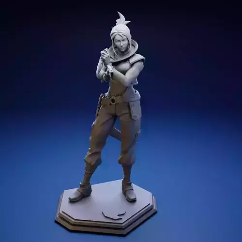 Jett - Valorant 3D print model