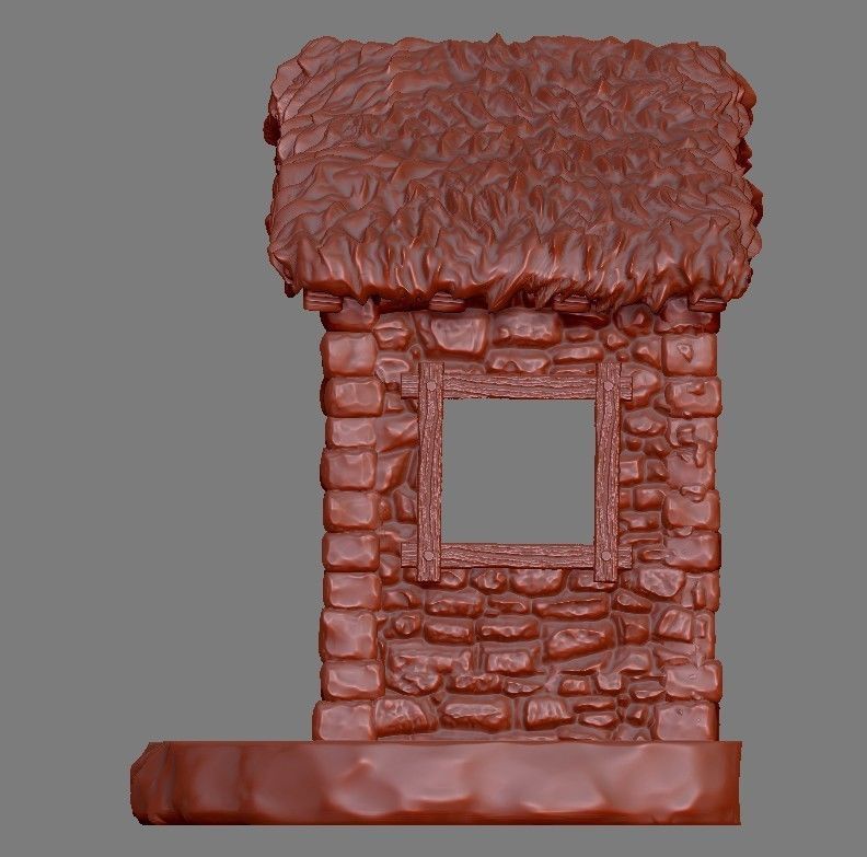 Christmas Crib house 3D print model_19