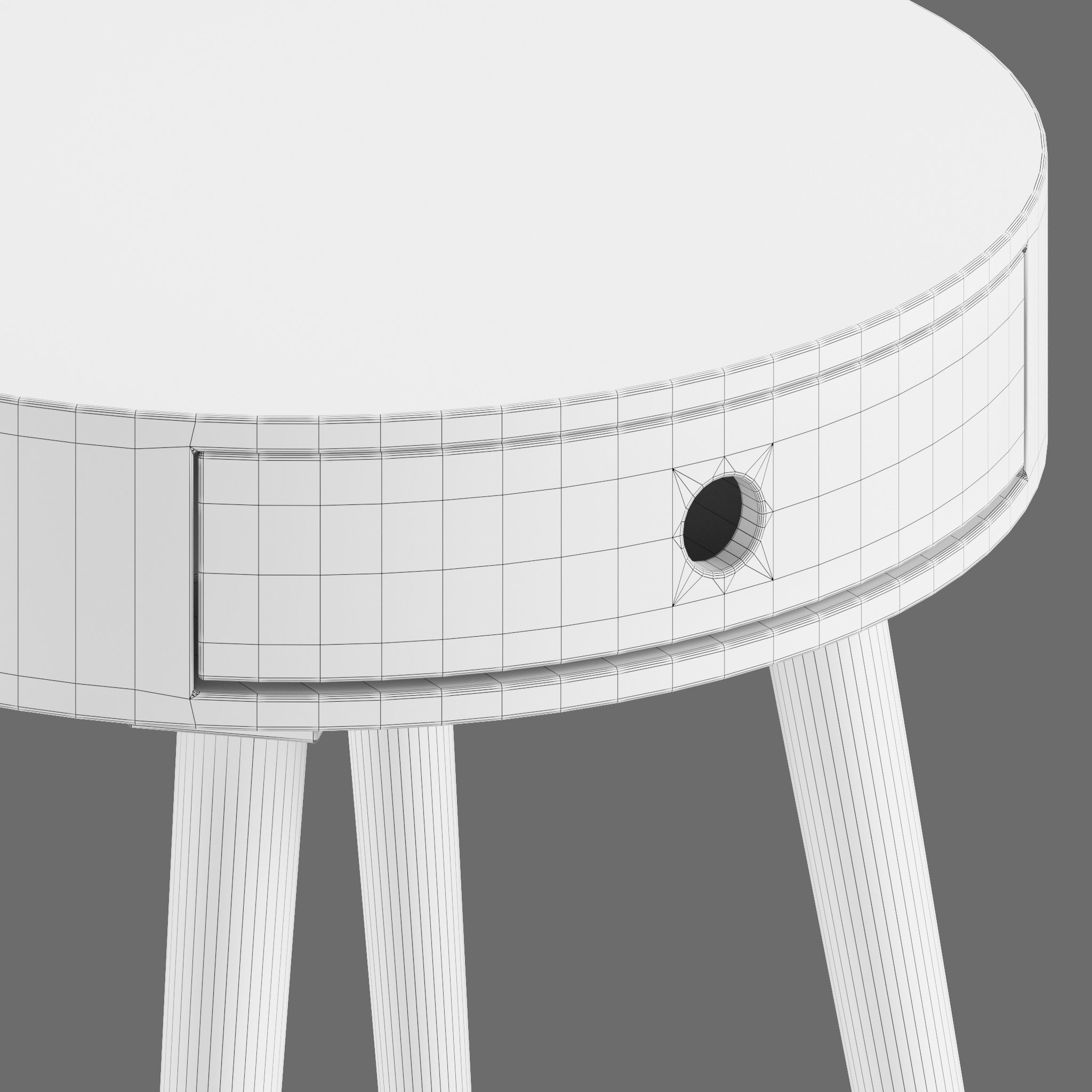 La Redoute Interieurs Bedside Tables Set 7 3D model_15