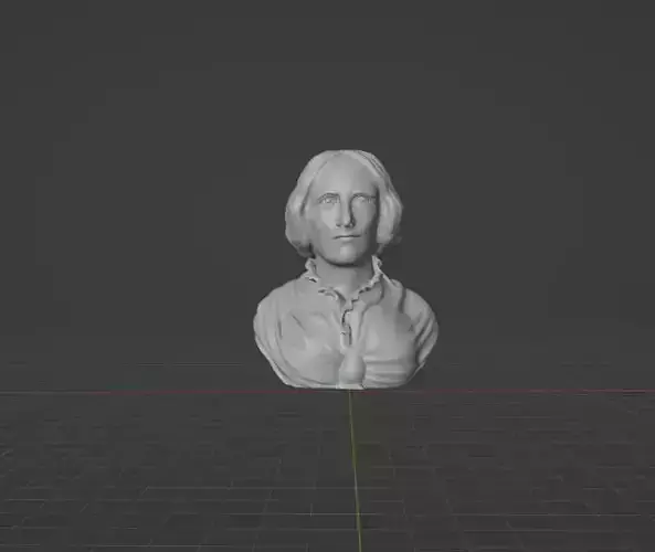 Emily Bronte 3D print model