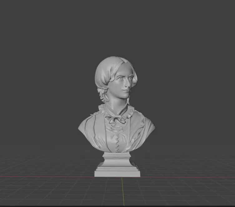 Emily Bronte 3D print model
