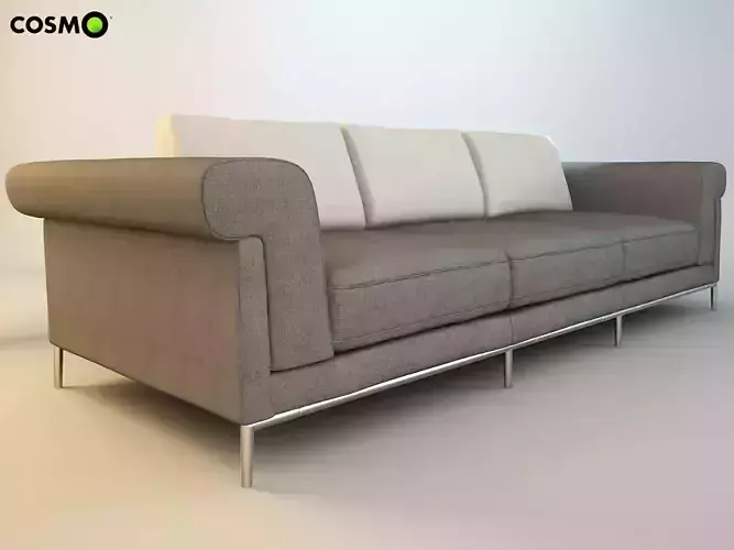 Sofa with cushions