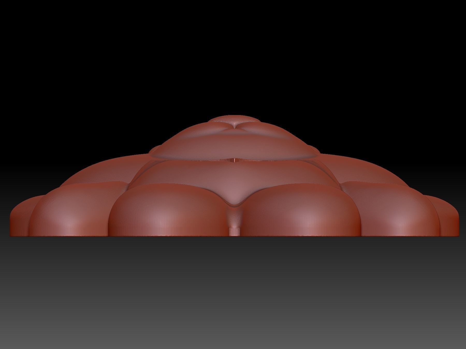 Bear Heart  3D print model_3