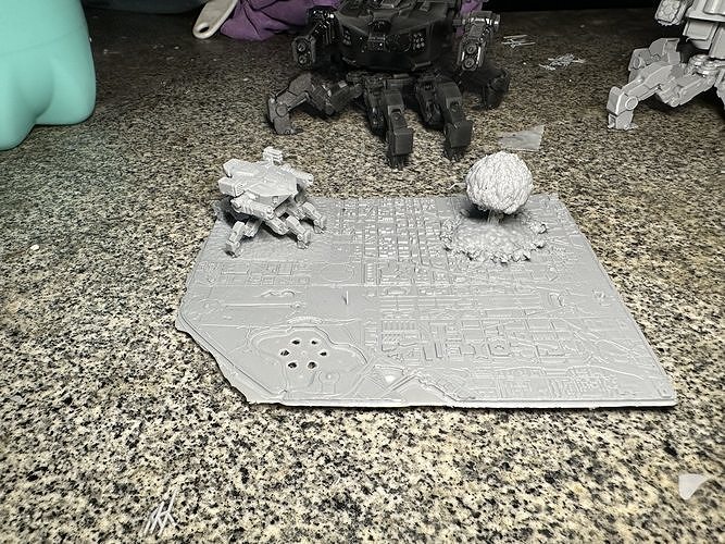 legion Prototype Free 3D print model