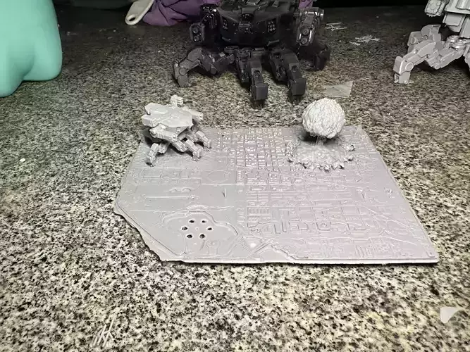 legion Prototype Free 3D print model